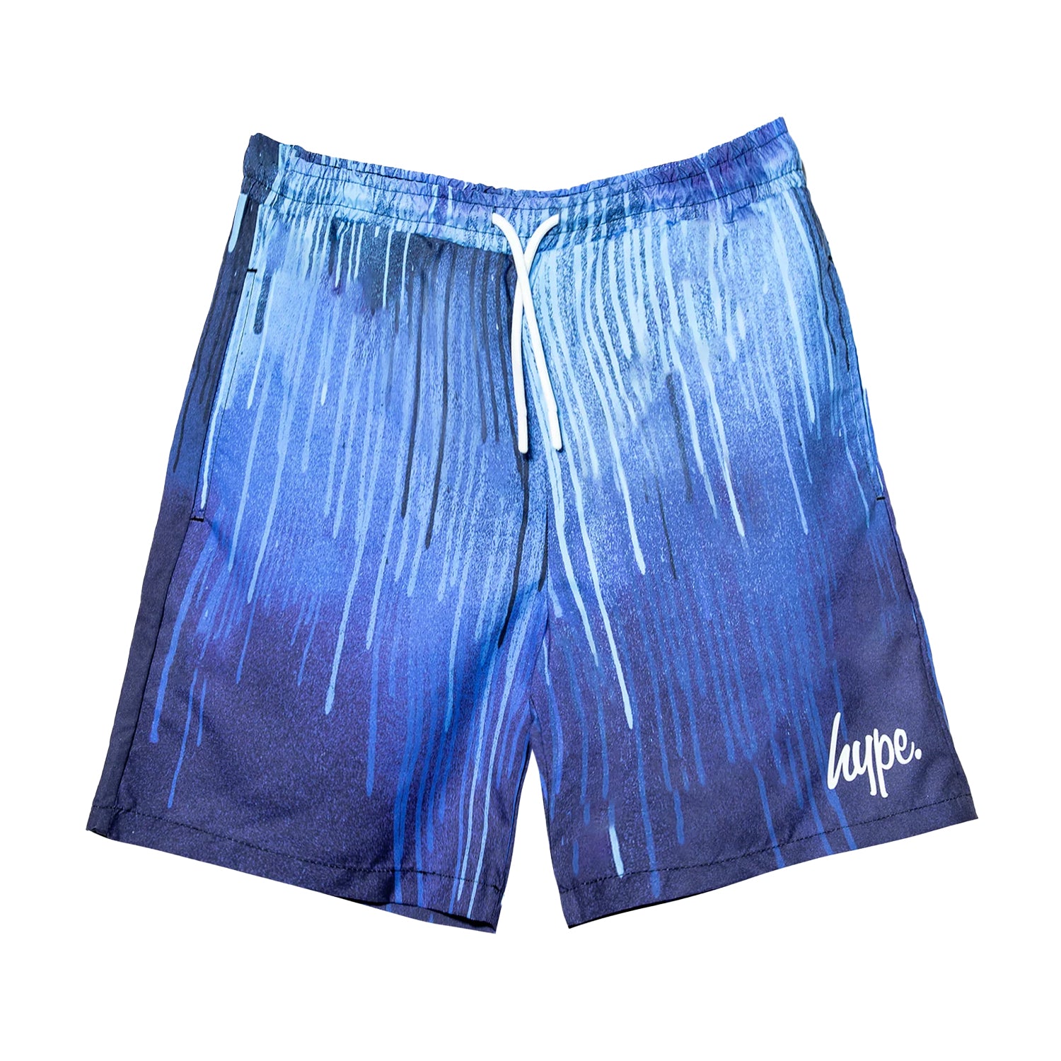 Blue - Front - Hype Boys Drips Swim Shorts