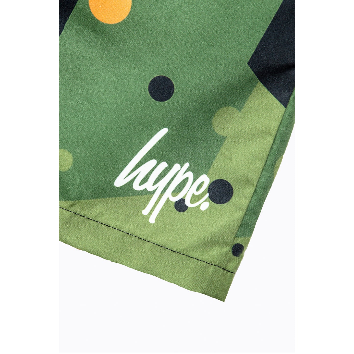 Multicoloured - Side - Hype Boys Geo Camo Swim Shorts