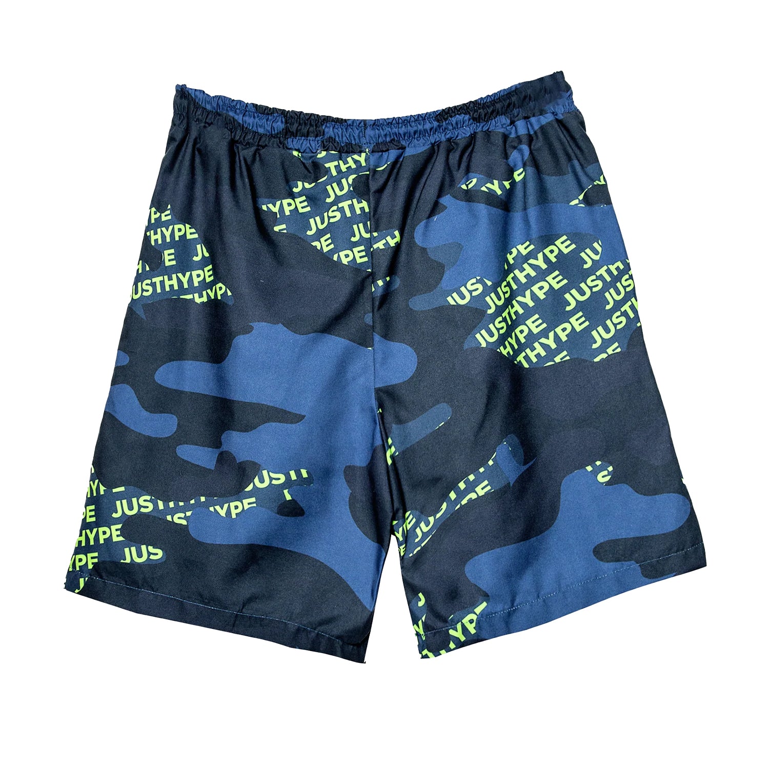Multicoloured - Back - Hype Boys Camo Block Logo Swim Shorts