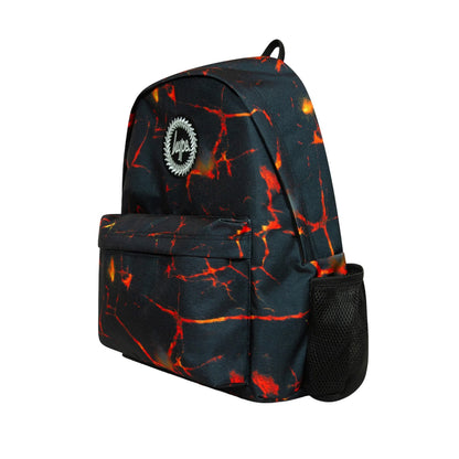 Black-Red - Back - Hype Lava Backpack