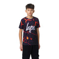 Black-Red-White - Front - Hype Boys Lava T-Shirt