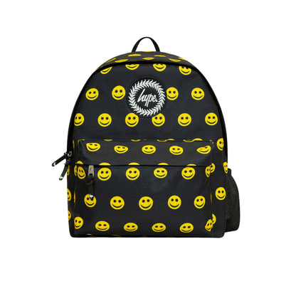 Black - Front - Hype Smile Iconic Backpack
