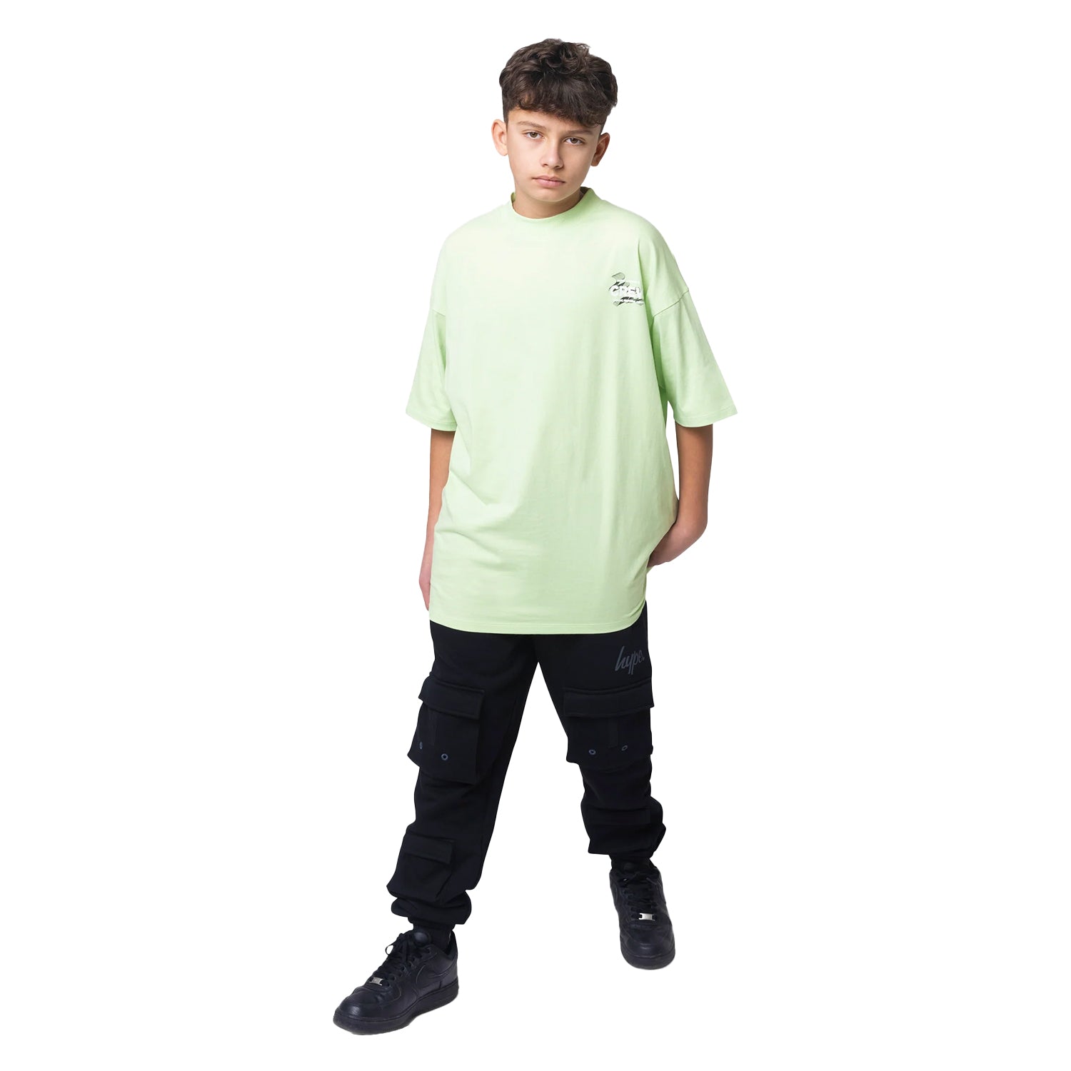 Green - Lifestyle - Hype Boys Crew T-Shirt