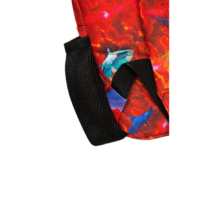 Red - Lifestyle - Hype Lava & Shark Backpack