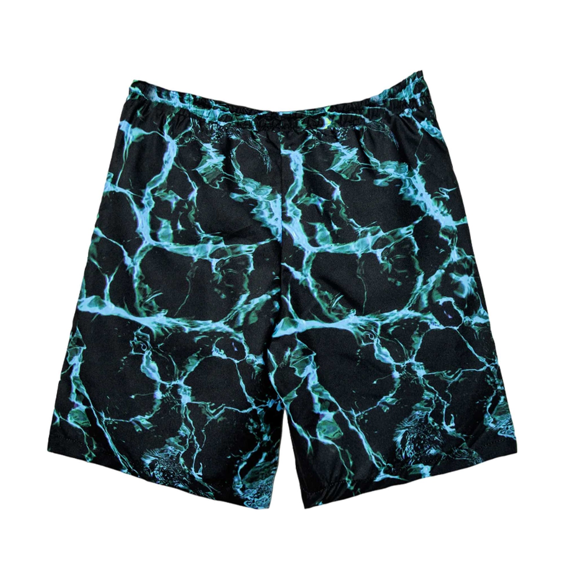 Multicoloured - Back - Hype Boys X-Ray Pool Swim Shorts