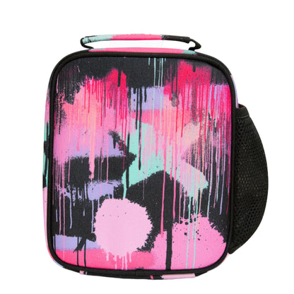 Black-Pink - Back - Hype Spray Paint Lunch Bag