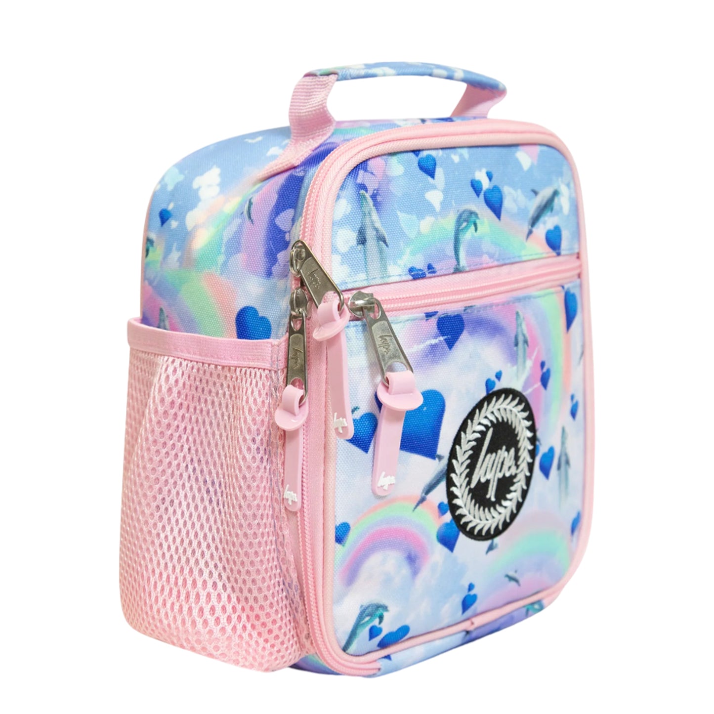 Blue-Pink - Lifestyle - Hype Rainbow & Dolphin Lunch Bag