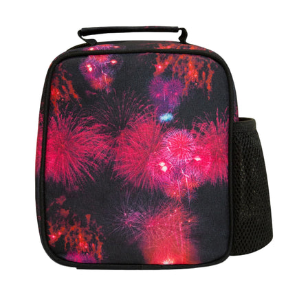 Black-Pink - Back - Hype Firework Lunch Bag