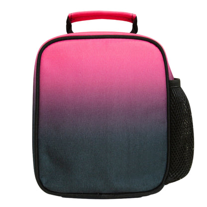 Black-Pink - Back - Hype Fade Lunch Bag