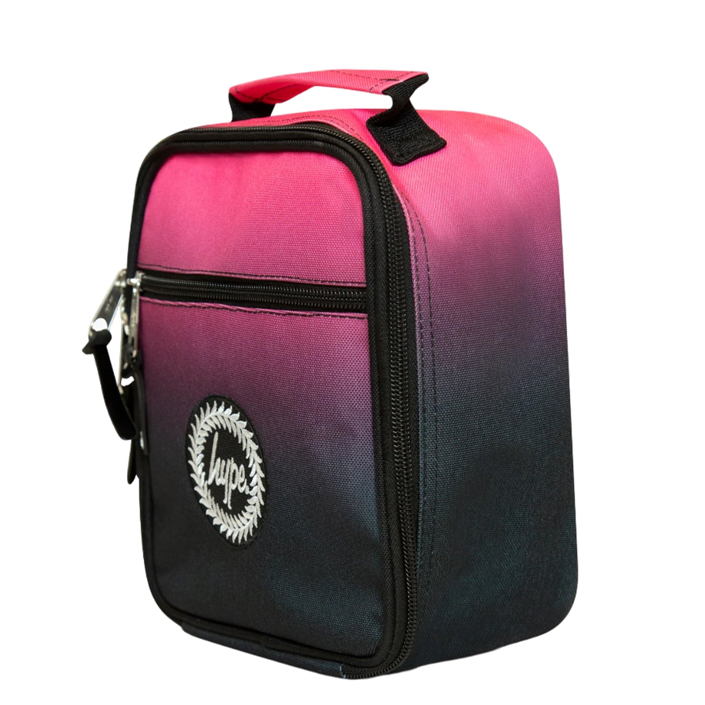 Black-Pink - Side - Hype Fade Lunch Bag