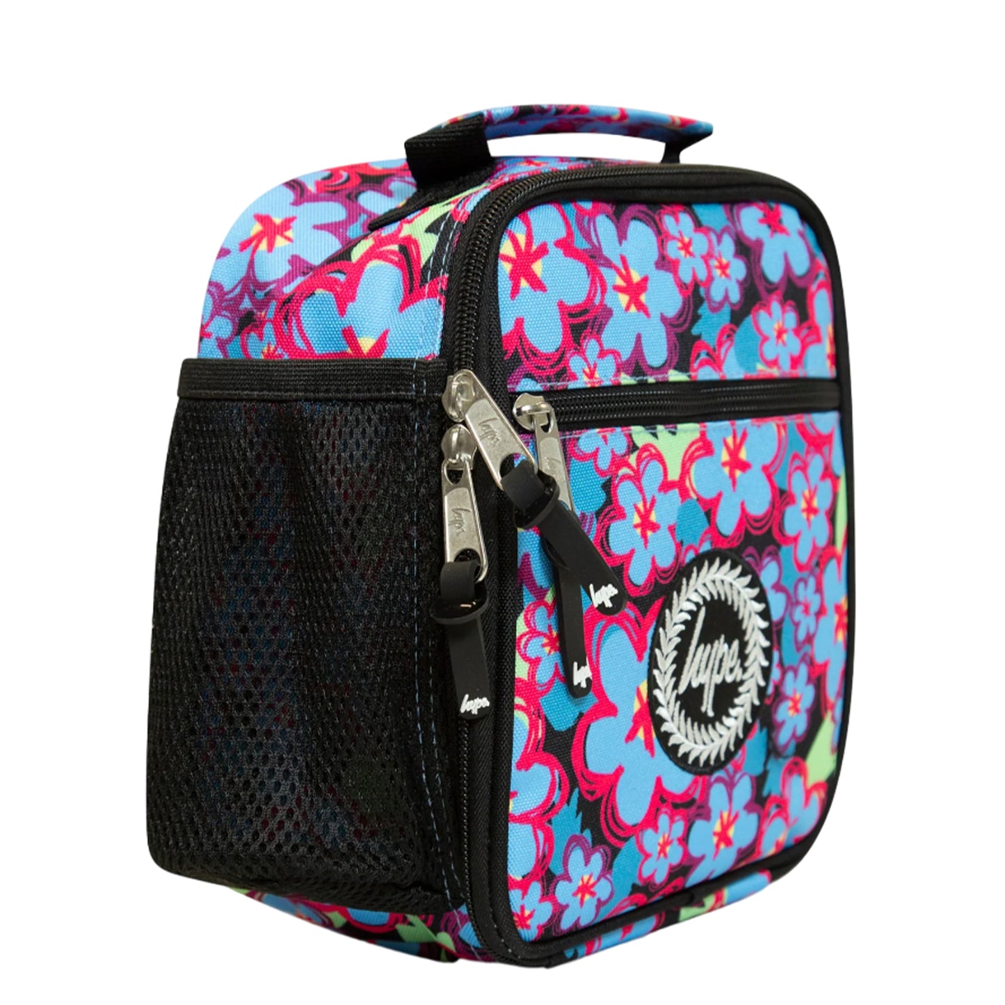 Blue-Black-Red - Lifestyle - Hype Flowers Lunch Bag