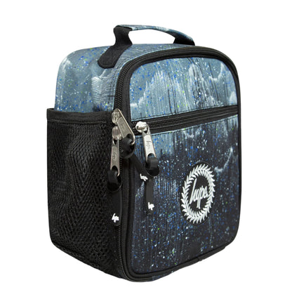 Black-Grey - Lifestyle - Hype Glitter Drips Lunch Bag