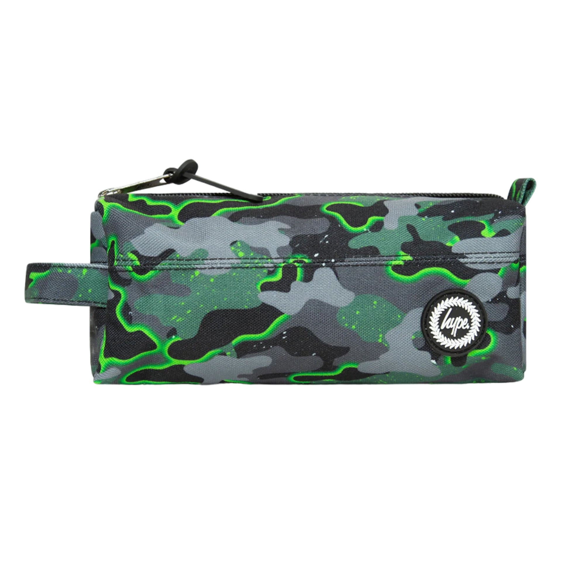 Green - Front - Hype Glow Camo Pencil Case