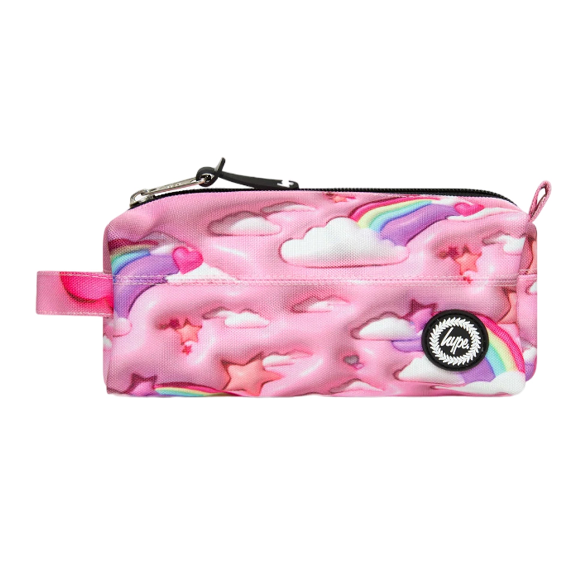 Pink - Front - Hype 3D Clouds Pencil Case