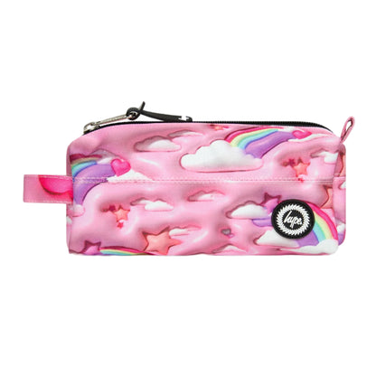 Pink - Front - Hype 3D Clouds Pencil Case