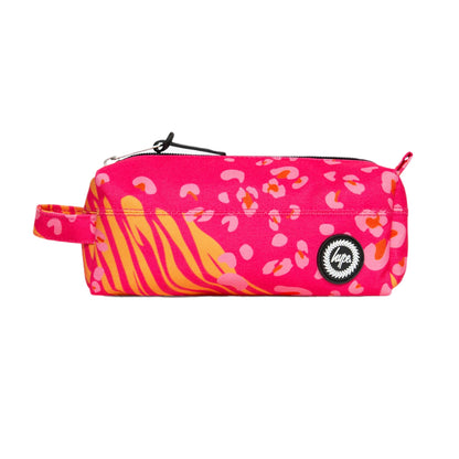 Pink - Front - Hype Animal Print Pencil Case