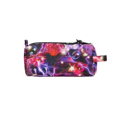 Multicoloured - Back - Hype Lightning & Unicorns Pencil Case