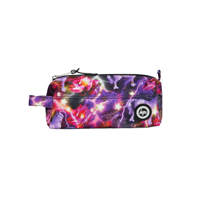 Multicoloured - Front - Hype Lightning & Unicorns Pencil Case
