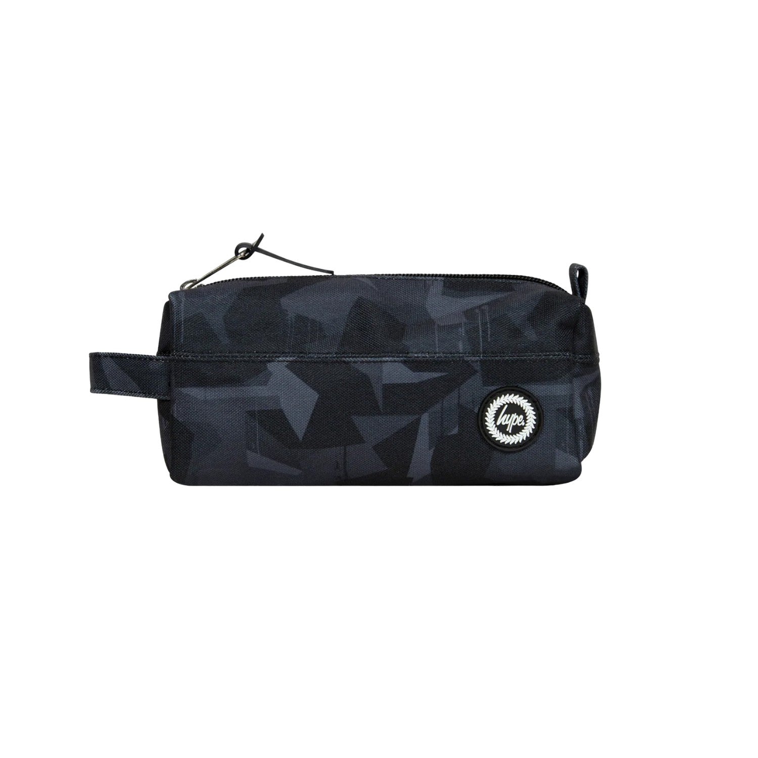Black - Front - Hype Geo Camo Pencil Case