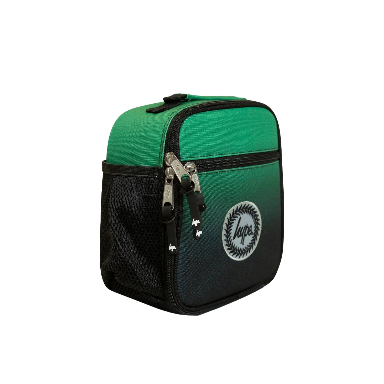 Black-Green - Side - Hype Fade Lunch Bag