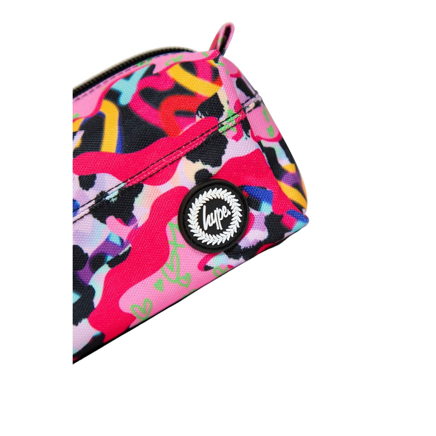 Multicoloured - Side - Hype Patterned Pencil Case