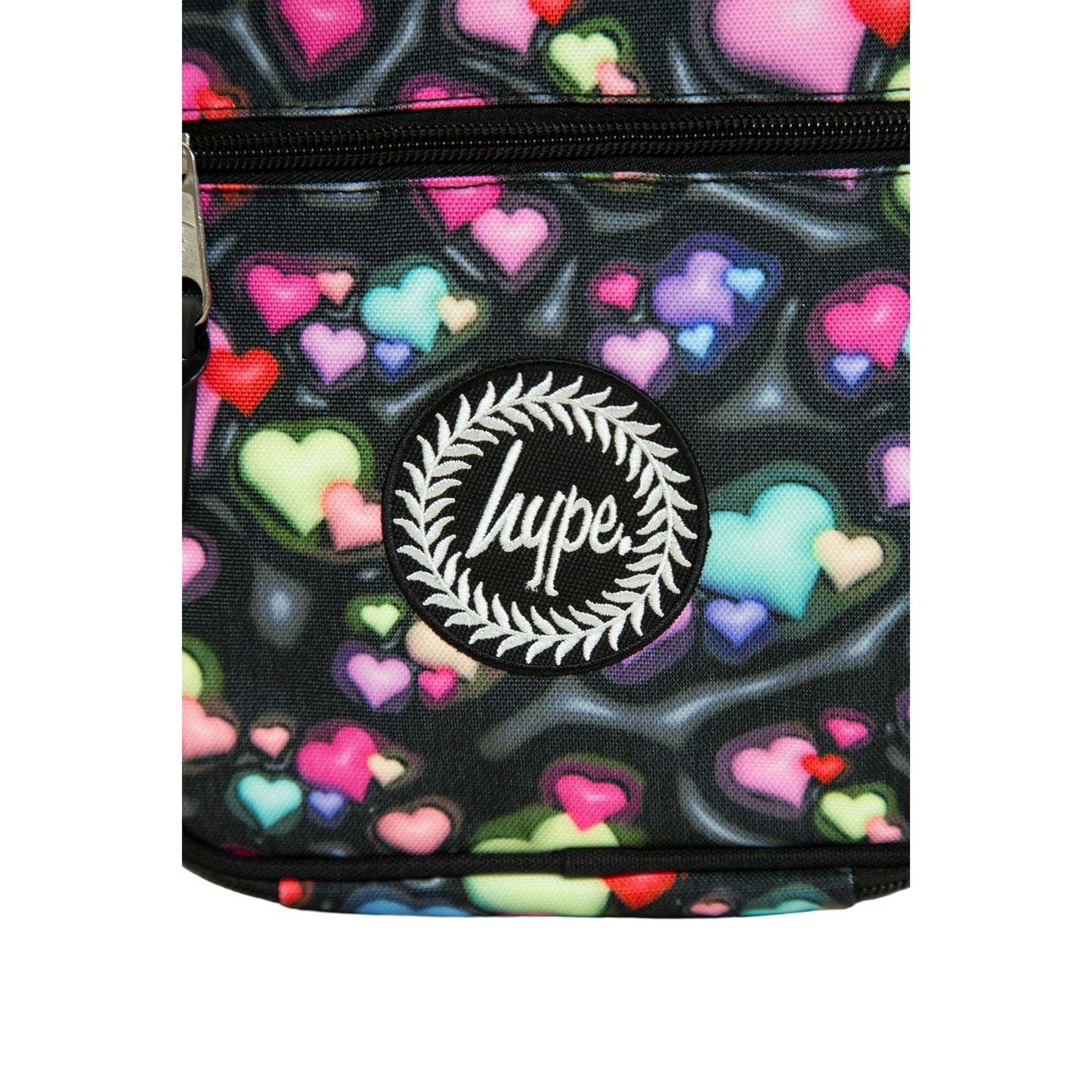 Multicoloured - Pack Shot - Hype 3D Hearts Lunch Bag