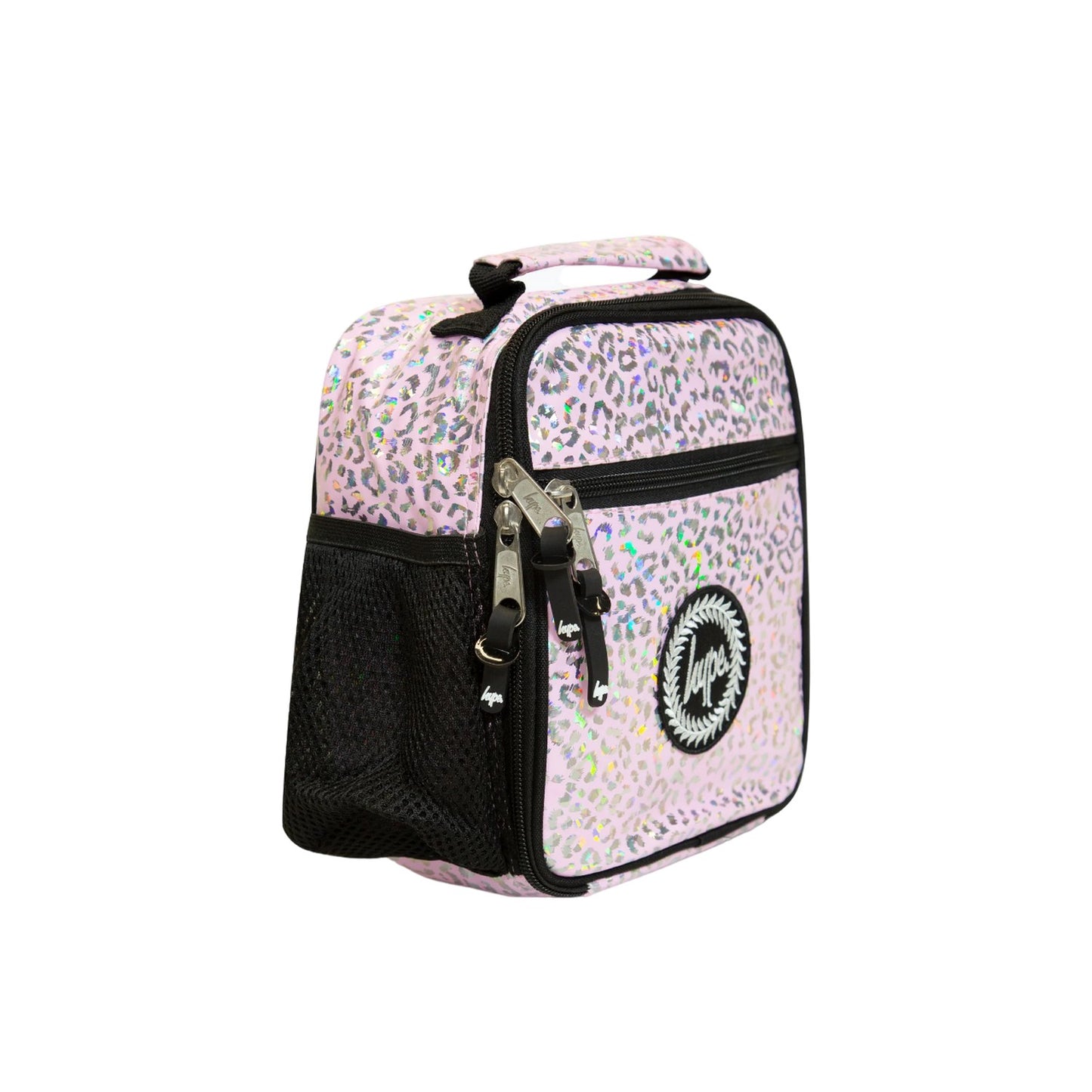 Pink - Side - Hype Animal Print Lunch Bag