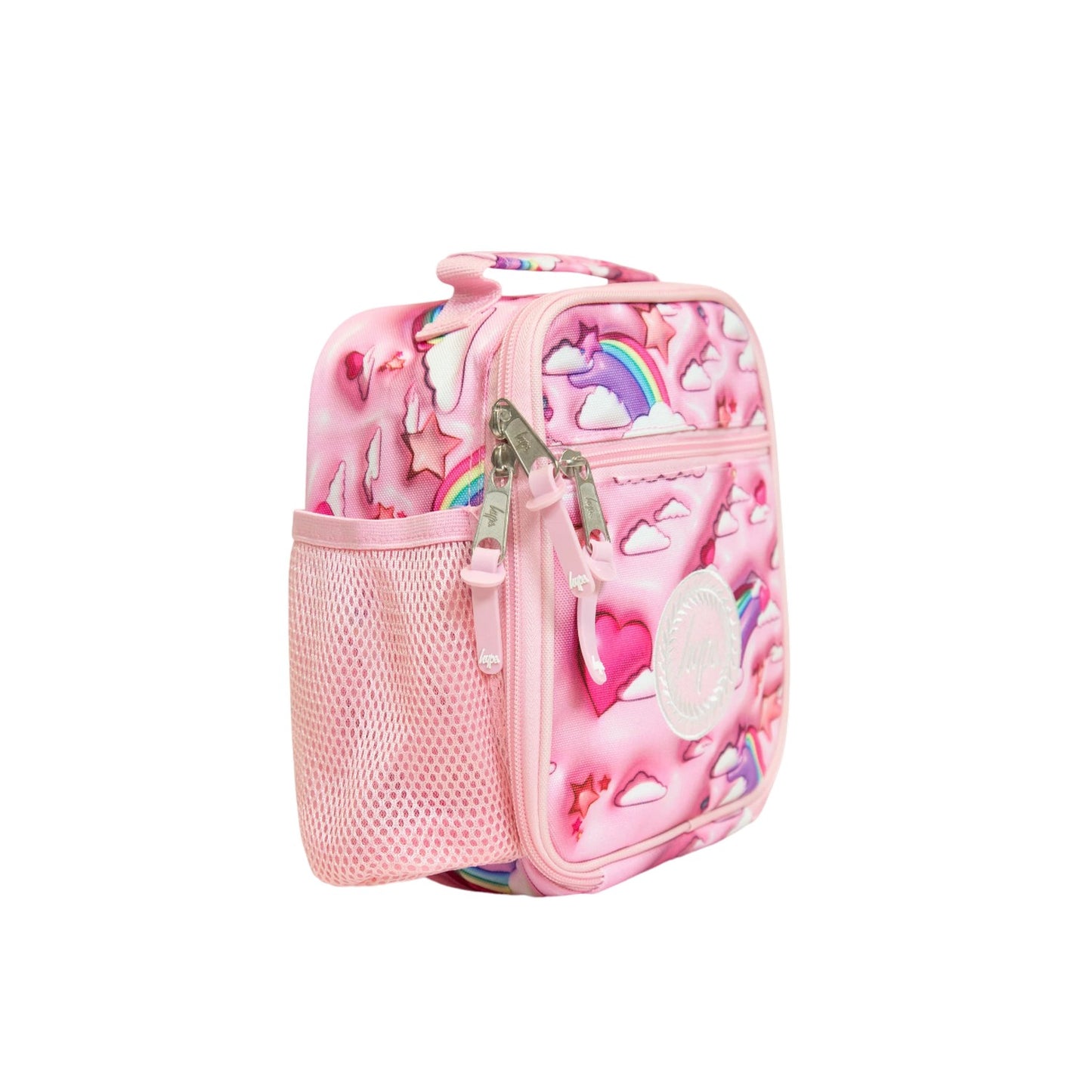Pink - Side - Hype 3D Clouds Lunch Bag