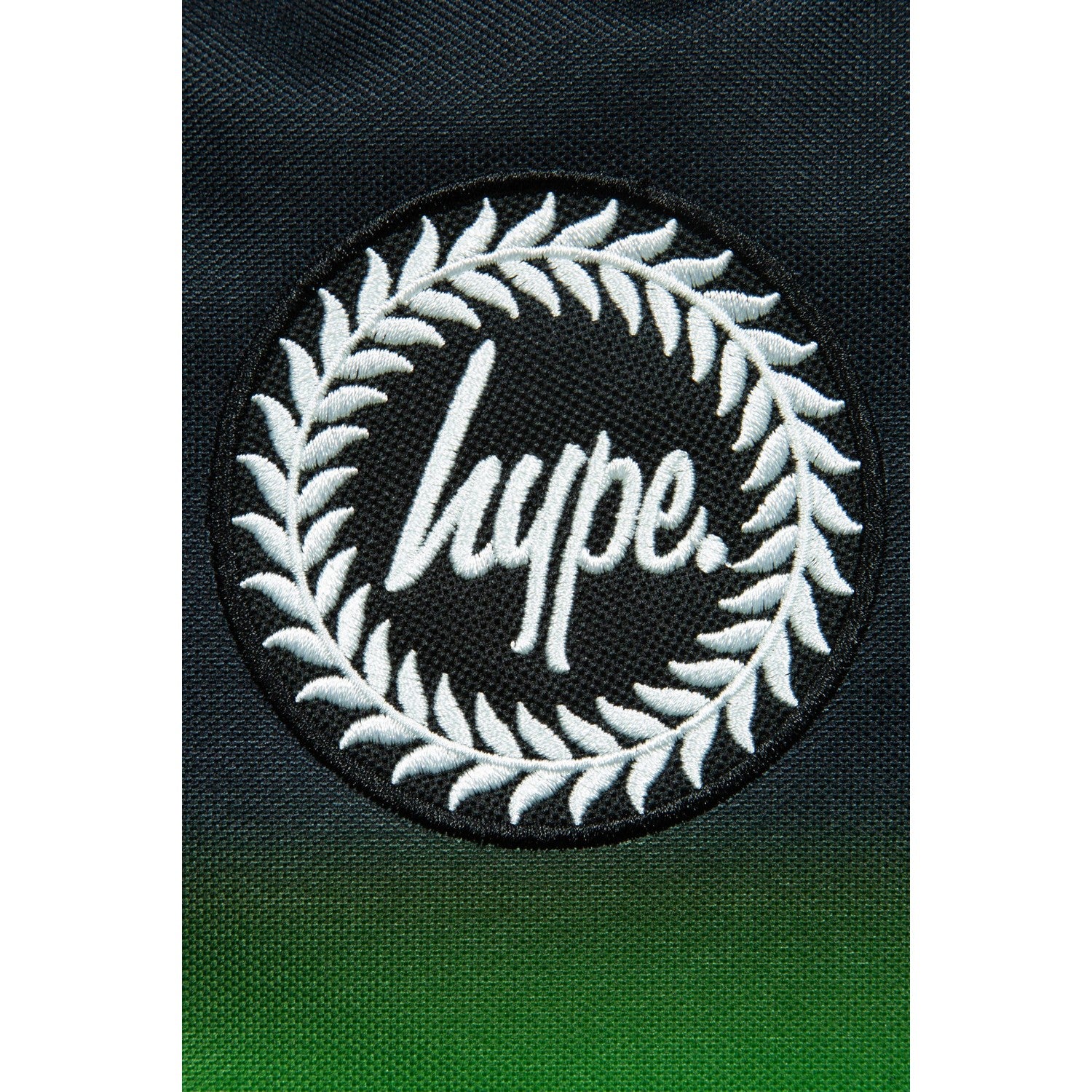 Green-Black - Close up - Hype Iconic Neon Fade Backpack