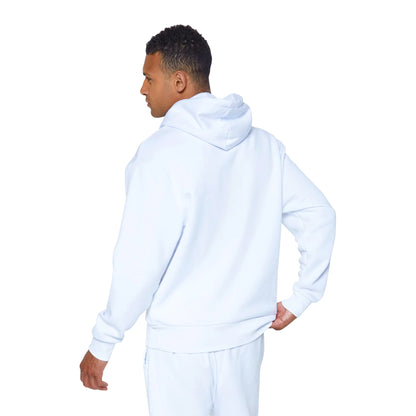 White - Back - Hype Unisex Adult Continu8 Boxy Hoodie