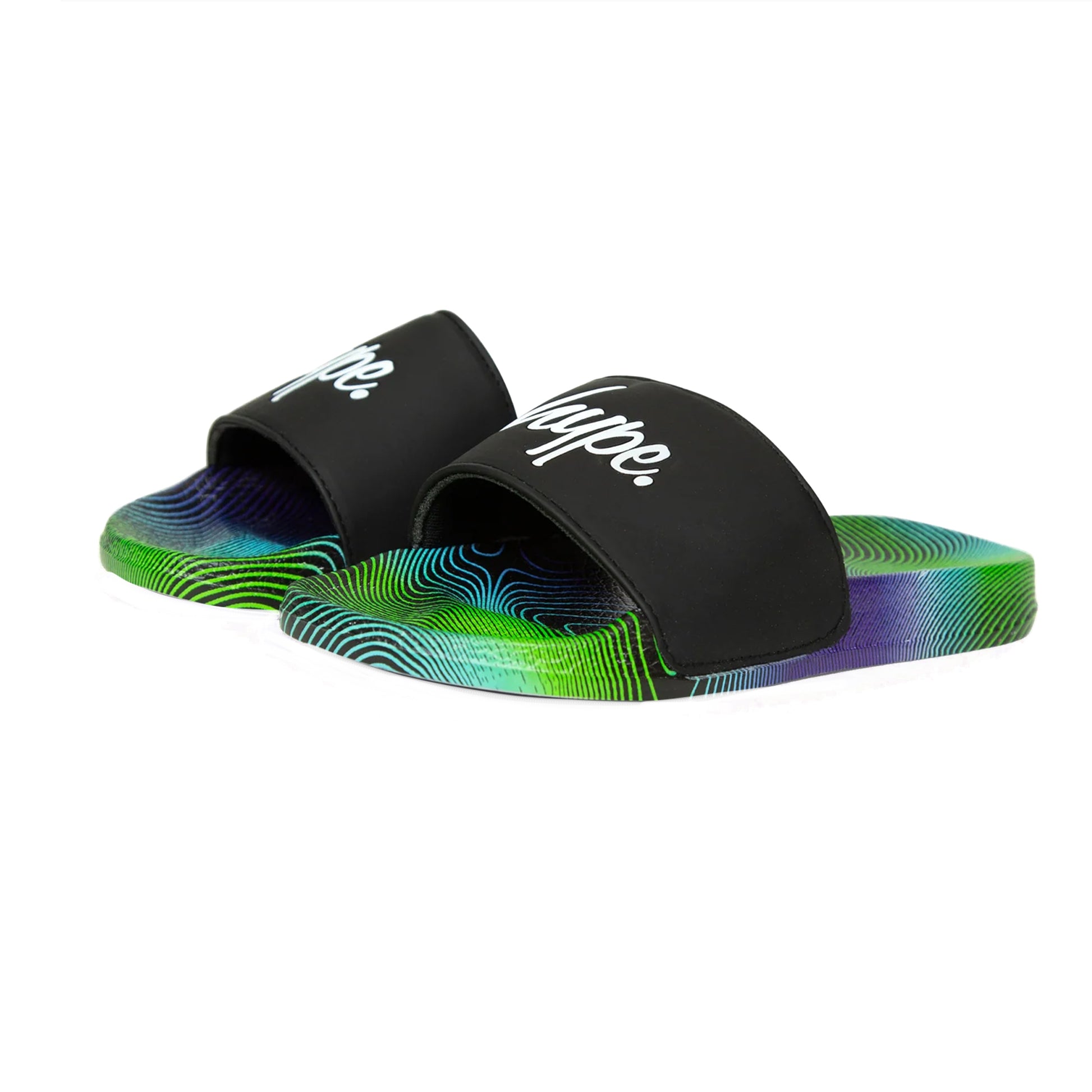Multicoloured - Front - Hype Boys Wave Sliders