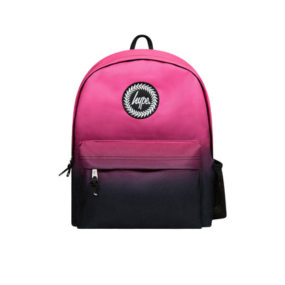 Black-Pink - Front - Hype Fade Backpack