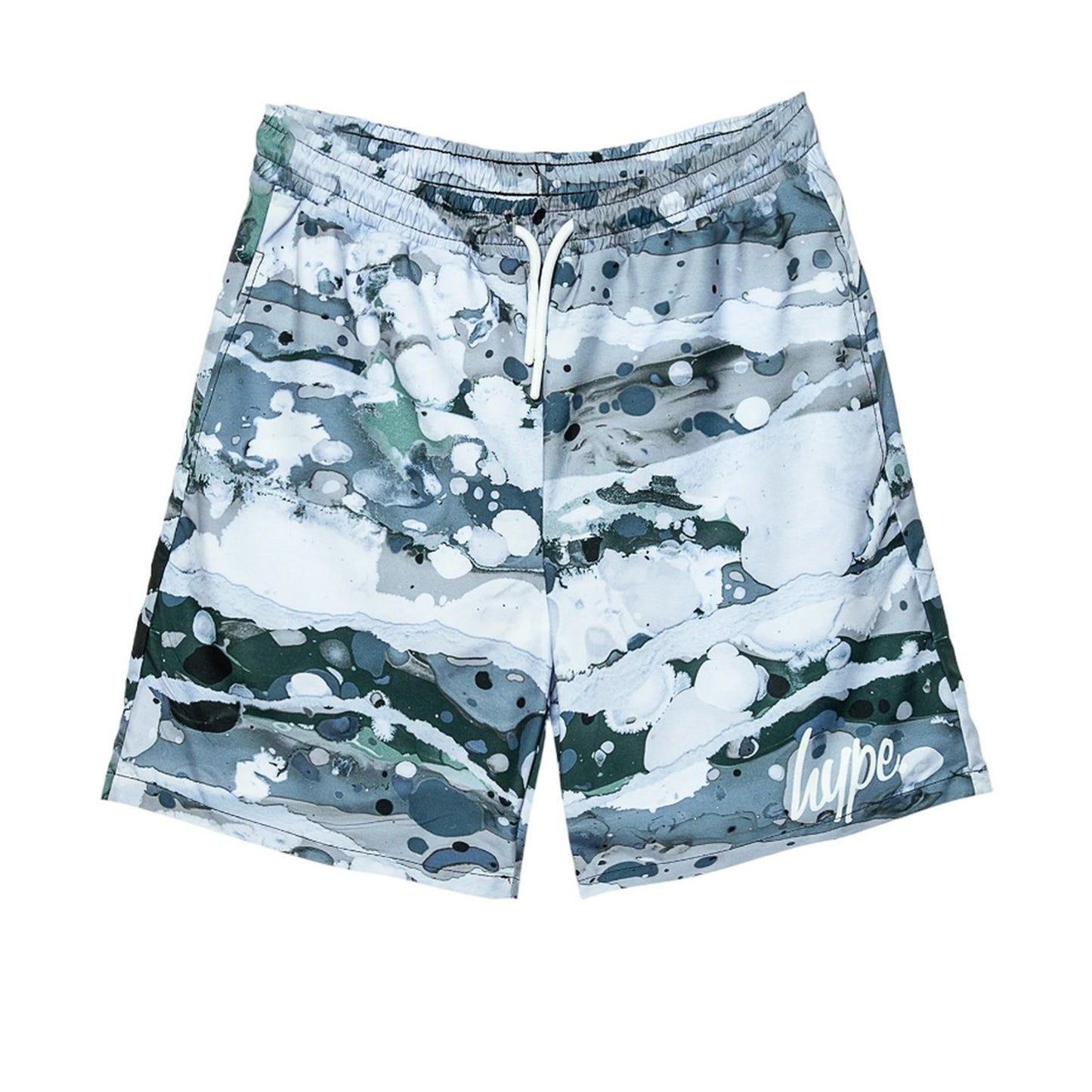 Multicoloured - Front - Hype Boys Earth Swim Shorts
