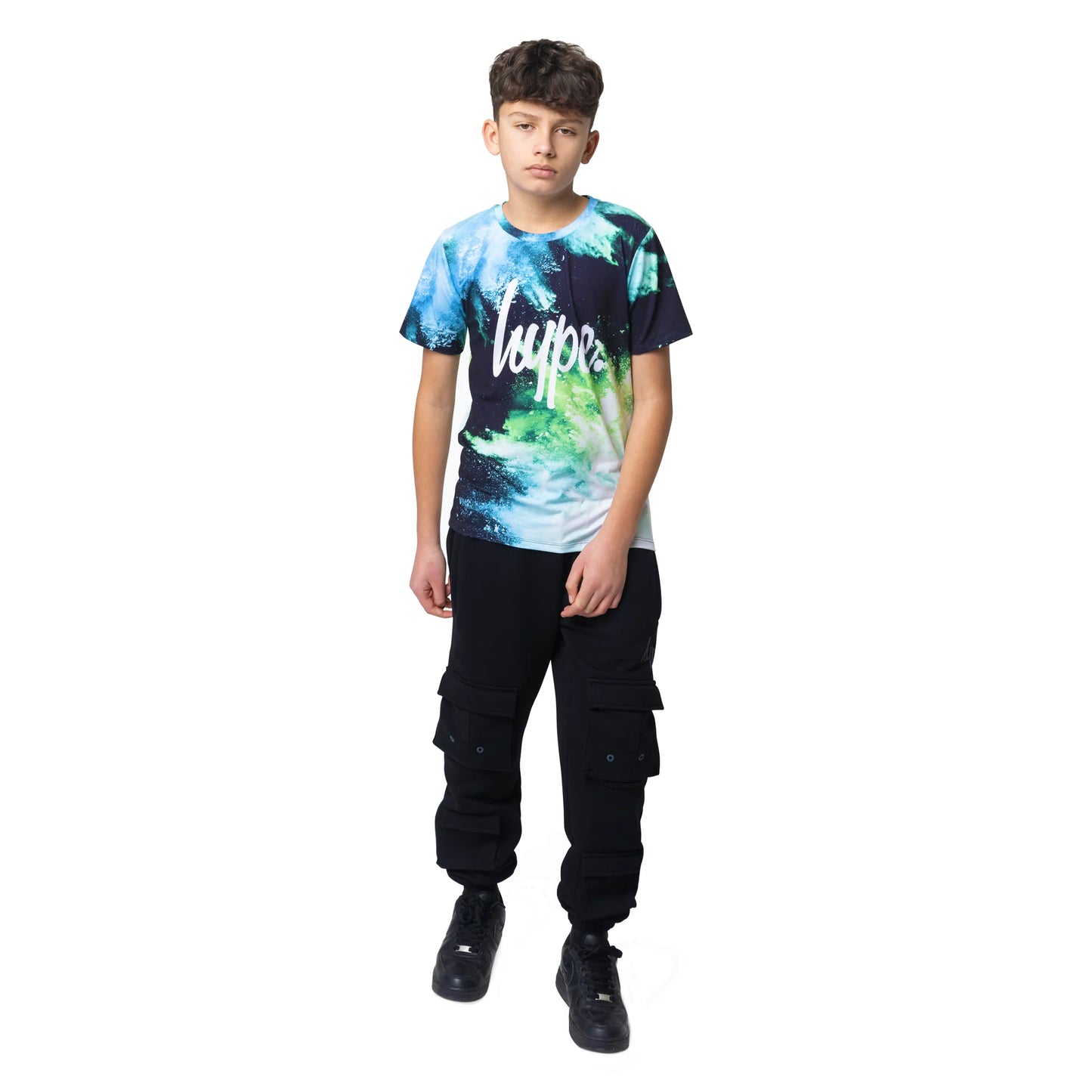 Multicoloured - Side - Hype Boys Chalk Dust T-Shirt