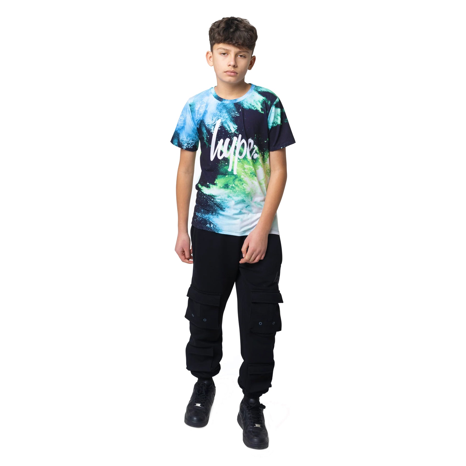 Multicoloured - Side - Hype Boys Chalk Dust T-Shirt