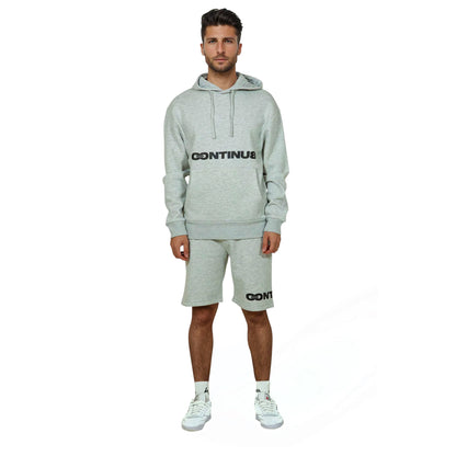 Grey Marl - Side - Hype Unisex Adult Continu8 Shorts