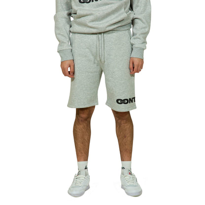Grey Marl - Front - Hype Unisex Adult Continu8 Shorts