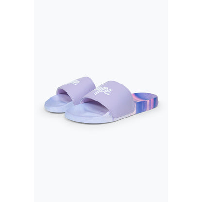 Multicoloured - Front - Hype Girls Sunset Script Sliders