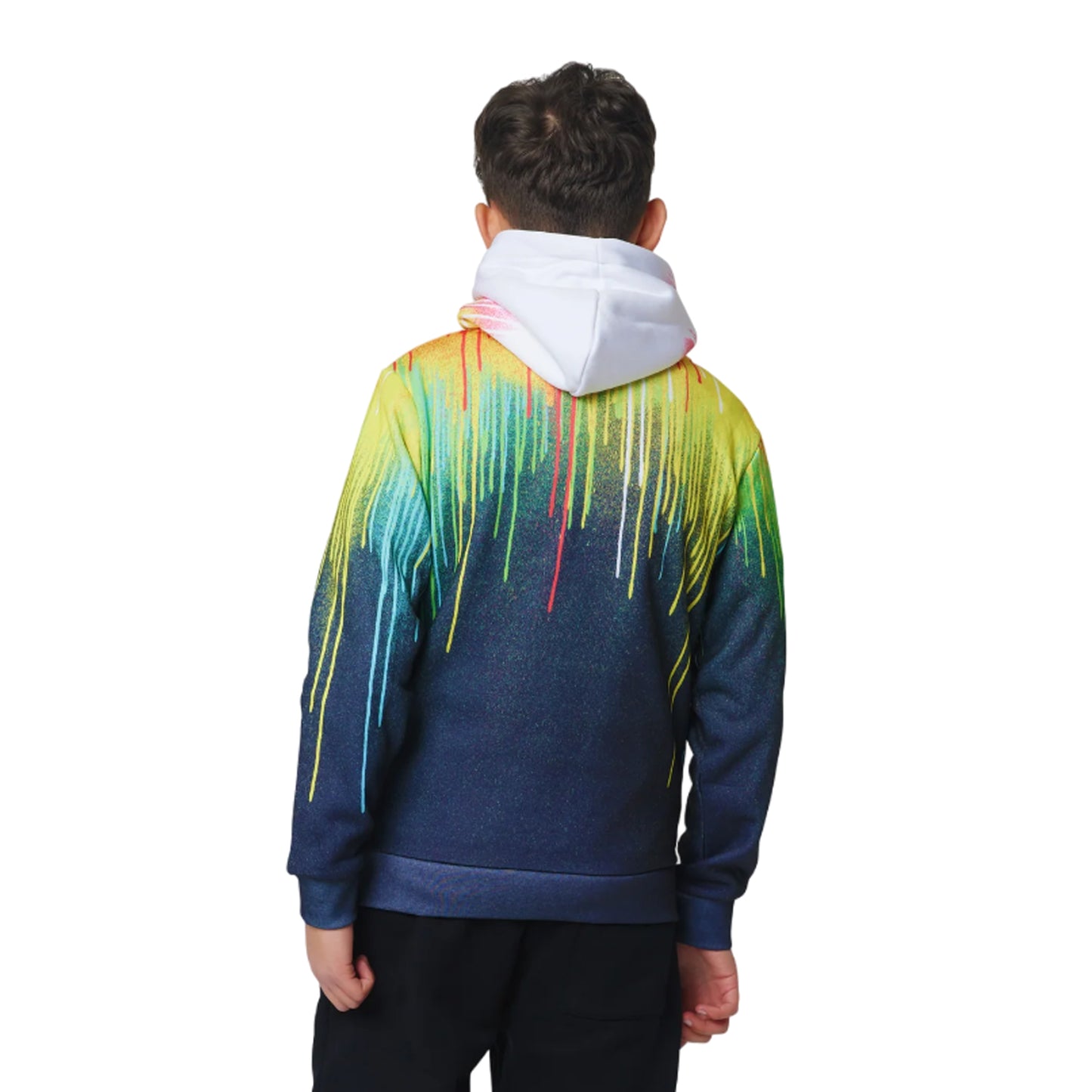 Multicoloured - Back - Hype Boys Drips Hoodie