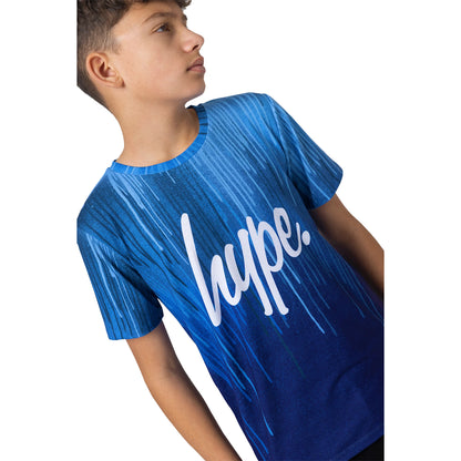 Blue - Side - Hype Boys Drips T-Shirt