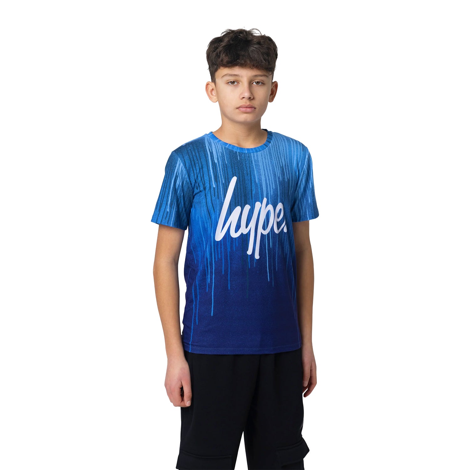 Blue - Front - Hype Boys Drips T-Shirt