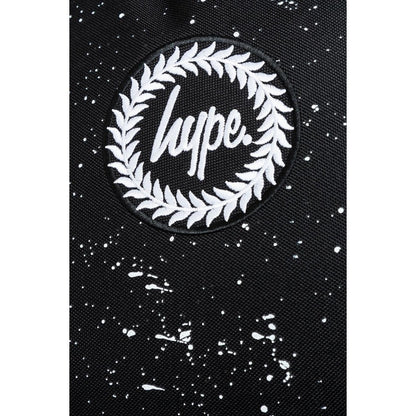 Black - Close up - Hype Splattered Backpack