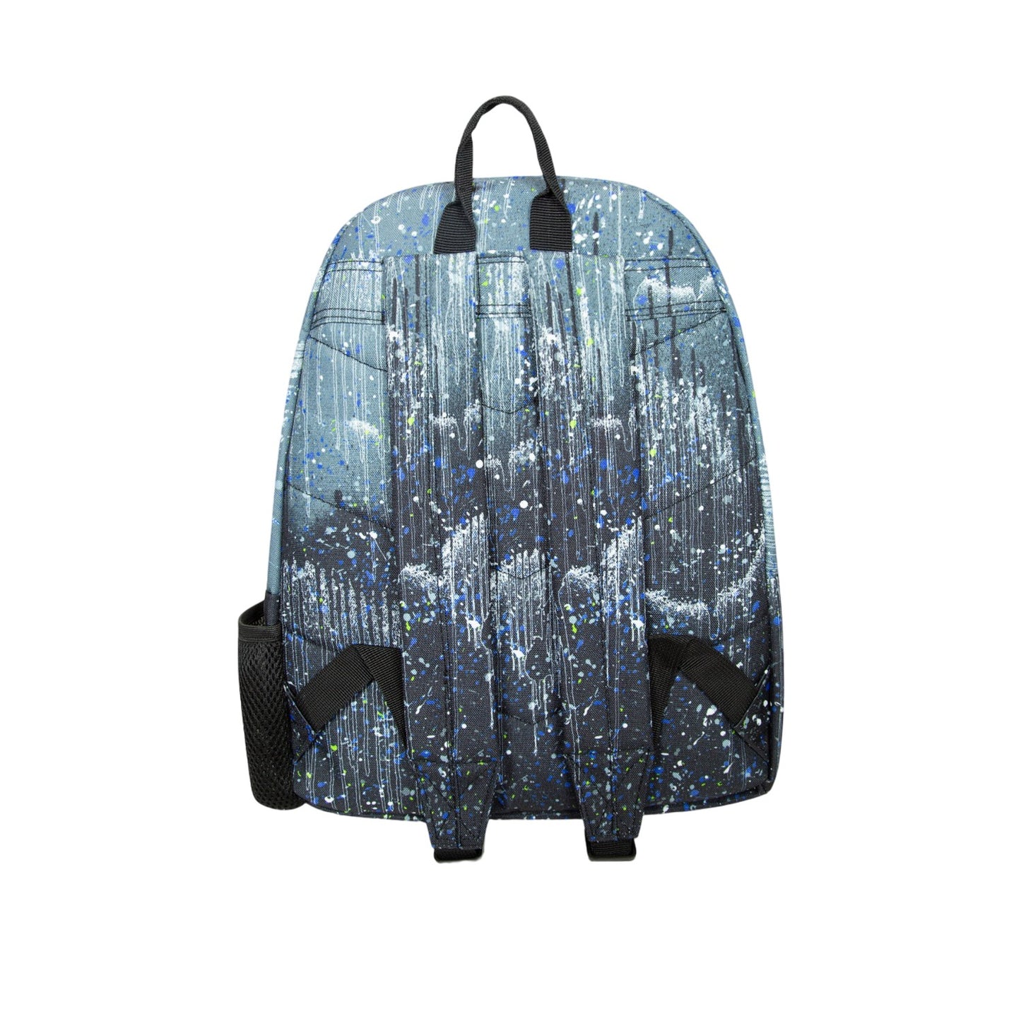 Black - Back - Hype Glitter Drips Backpack