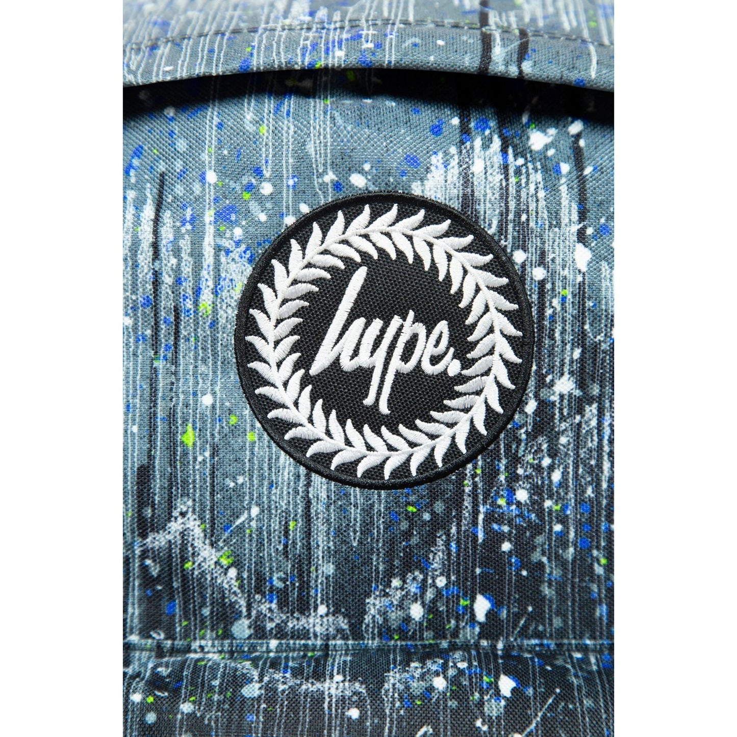 Black - Close up - Hype Glitter Drips Backpack