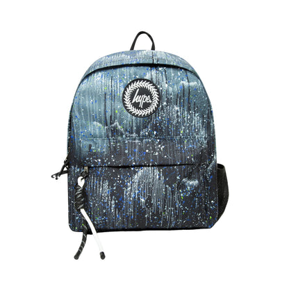 Black - Front - Hype Glitter Drips Backpack