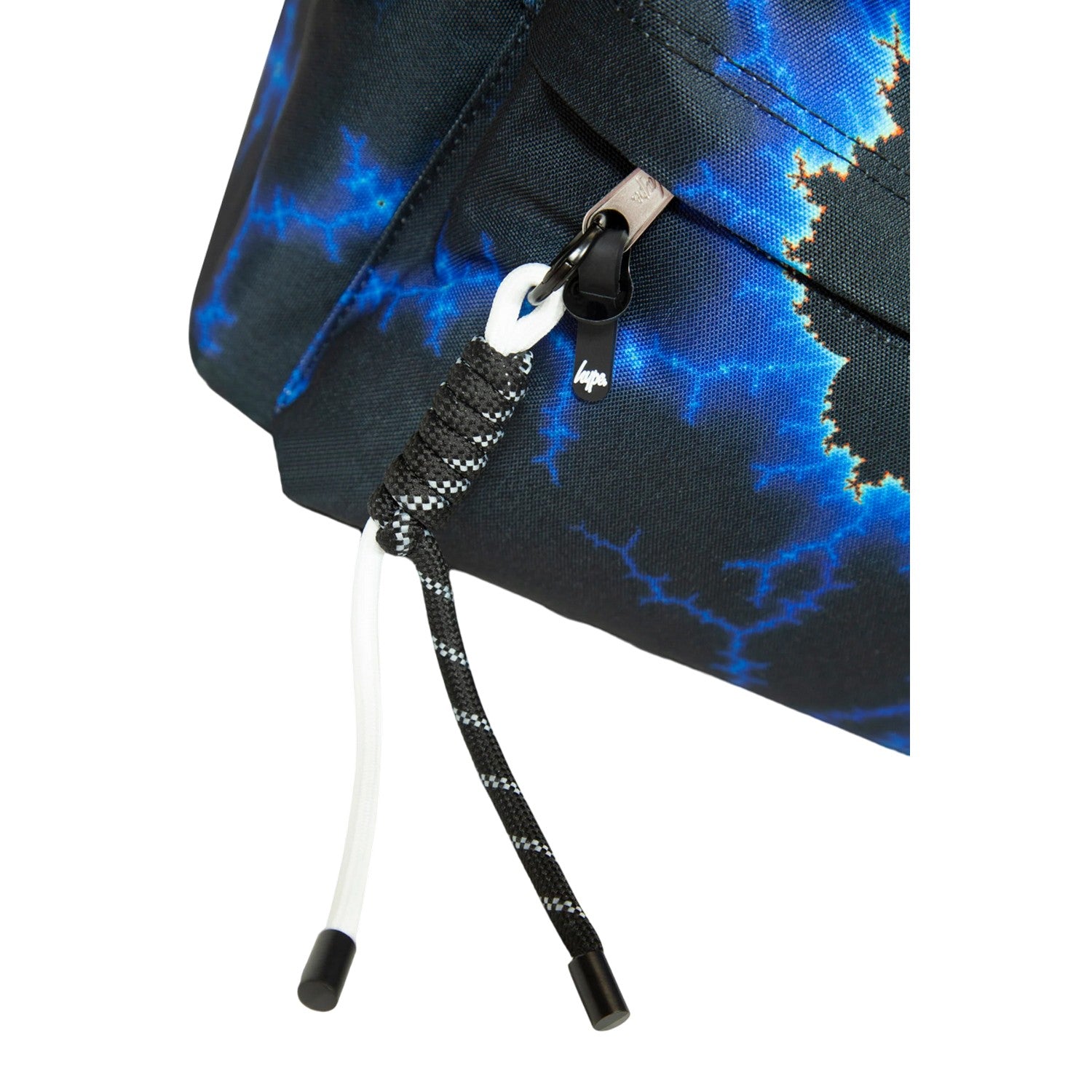 Black-Blue - Close up - Hype Iconic Lightning Backpack