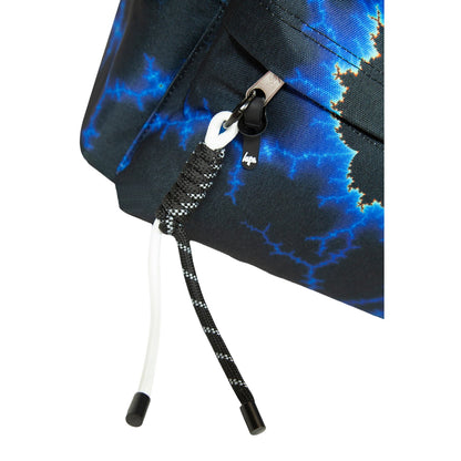 Black-Blue - Close up - Hype Iconic Lightning Backpack