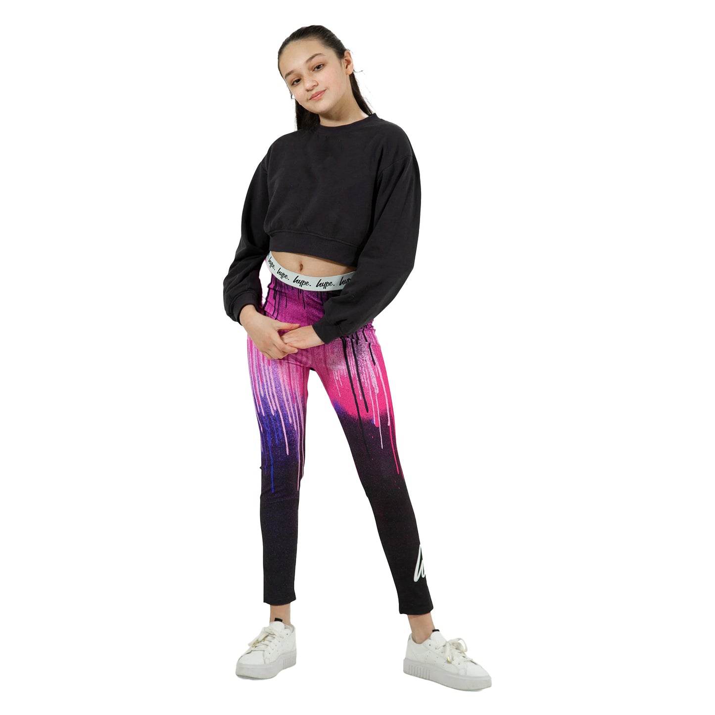 Multicoloured - Lifestyle - Hype Girls Drips Leggings