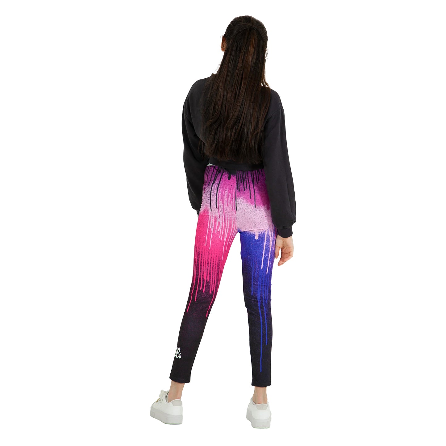 Multicoloured - Pack Shot - Hype Girls Drips Leggings
