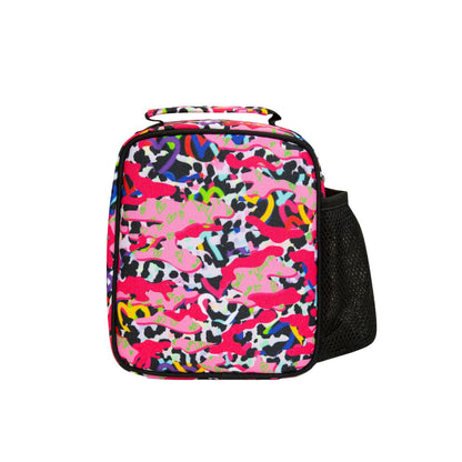 Pink - Back - Hype Patterned Lunch Bag